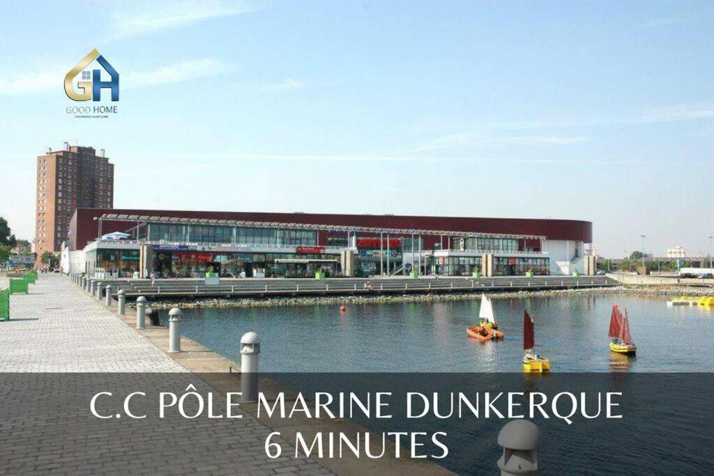 Villa Marine*La Capitainerie Coudekerque-Branche Extérieur photo